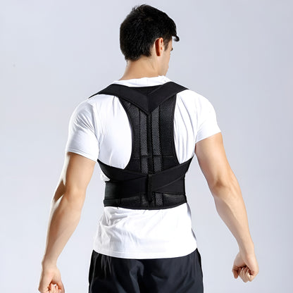 Shoulder alignment and back pain relief belt

