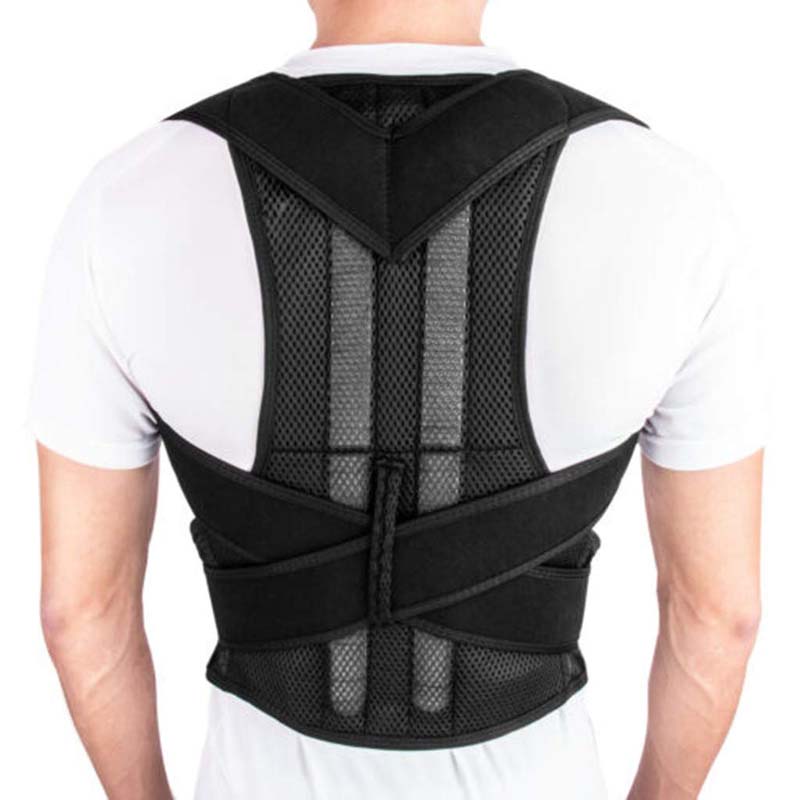 Adjustable unisex posture corrector strap

