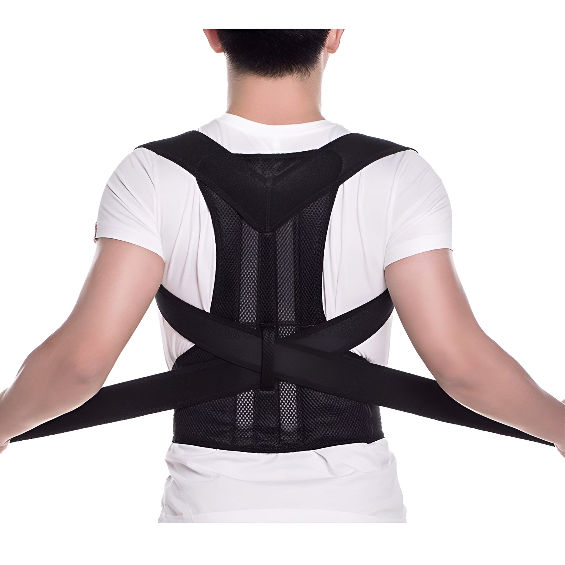Invisible posture corrector under clothes

